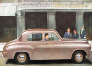 Humber Hawk Modelprogram 1952 Carbrochure (2100)